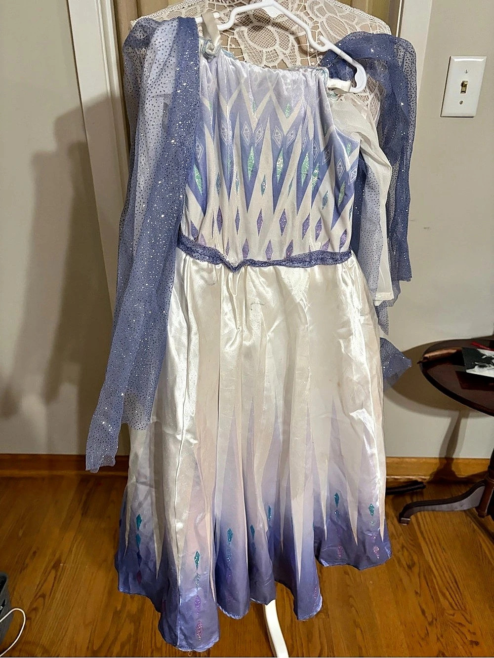 Disney Frozen 2 Elsa/ Spirit Dress Costume, Purple & White